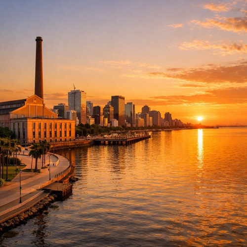 Área de atendimento em Porto Alegre