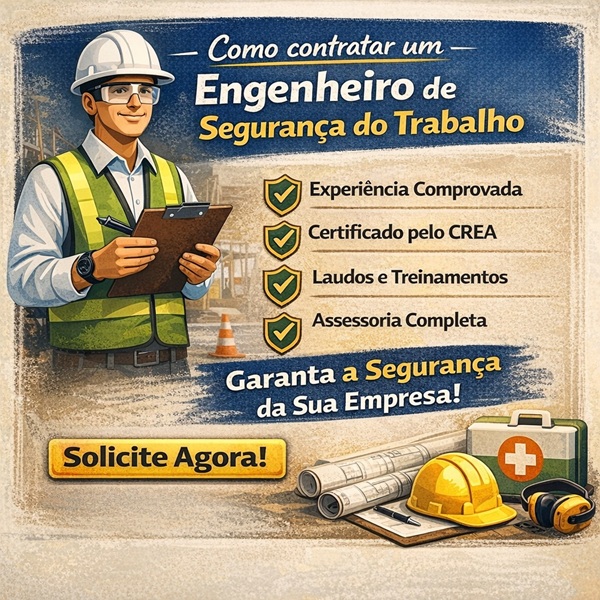 Como contratar engenheiro de segurança do trabalho em Canoas